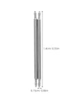 Stainless Steel Watch Band Pins Replacement Kit With Reinforced Spring Bar Design 16 Pairs Easy Band Adjustment Tool Included Wide Compatibility For Most Wristwatch Straps Built Tough For Daily Wear, 1.4cm pin pair