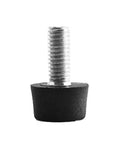Close-up of a 20 Pack M6 Screw On Furniture Leveling Feet With Plastic Base Adjustable Glide for stability.