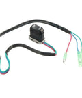 Power Trim And Tilt Switch For Johnson Evinrude Outboard Motors Direct Replacement For OEM 703 82563 01 00 And 703 82563 02 00 Black Plastic Marine Switch With 20.28 Inch Cable