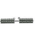 14-hole equipment ground kit with lug terminal bar for load centers, PowerMark Plus compatible grounding bus rated 100-200 A panels
