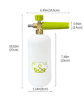 Beast Mode Heavy Duty Foam Cannon Snow Foam Lance With Quick Release Adjustable Nozzle For Car Wash Up To 3400 Psi 1 Liter Bottle