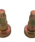 Set Of 2 Jeep Wrangler Seat Belt Upper Shoulder Harness Torx Bolts T50, 7/16-20 Threads displayed on white background.