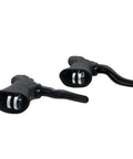 Pair of Beefy Aluminum Alloy Bicycle Brake Levers For Mountain Bikes Easy Grip Handlebar Levers Fit 22.2 To 23.8mm