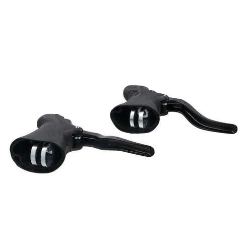 Pair of Beefy Aluminum Alloy Bicycle Brake Levers For Mountain Bikes Easy Grip Handlebar Levers Fit 22.2 To 23.8mm