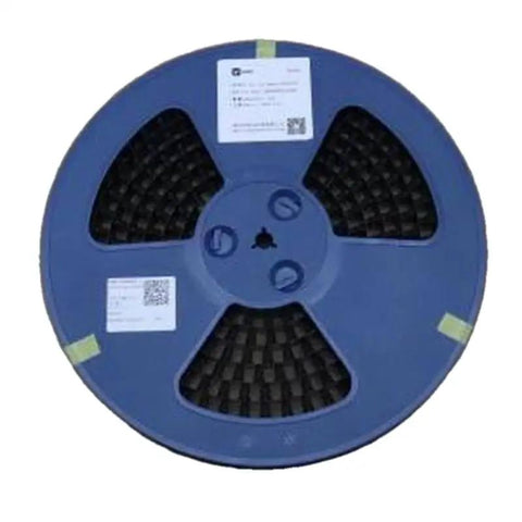 Ten Pack SMD Round Nuts For Circuit Boards Straight Up Reliable Surface Mount Columns M3x11 Iron Tinned Hardware on a blue reel.