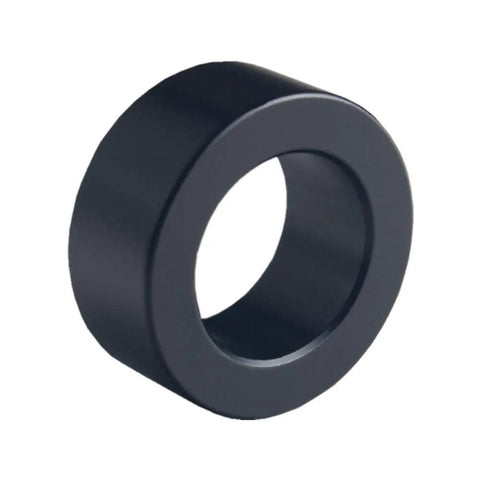 Heavy Duty Three Quarter Inch Tapered Clutch Shaft Adapter For Golf Cart Honda Clone Gx200 Predator Engines Cnc 6061 Aircraft Aluminum close-up view of black machined sleeve