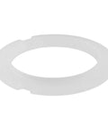 Gasket Replacement Ring For 58mm And 77mm Espresso Machines High Temp Seal That Locks In Moisture Compatible With Calphalon Breville Barista Max VCF126 Barsetto And Other 58mm And 77mm Models Easy Install No Fuss Fit Durable Kitchen Coffee Gear Part, showing silicone material in circular shape.