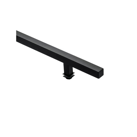 24 Inch Square Door Pull Handle Built Tough As Nails With 304 Stainless Steel In Sleek Black Finish Real Deal Heavy Duty Push And Pull Entry Door Hardware For Interior Exterior Front Pivot Glass Doors