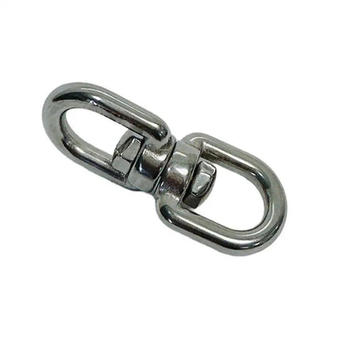 Top Shelf Eye Eye Swivel Crafted From Hella Strong Marine Grade Stainless Steel 316 Featuring An Awesome 1500 Lbs Working Load Limit And Gnarly Three Sixty Spin Action For Heavy Duty Towing Rigging That Truly Nail The Job Every Time.