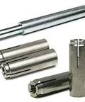 304 Stainless Steel Drop In Expansion Anchors For Concrete And Stone With Setting Tool One Half Inch Diameter Thirteen Threads Per Inch