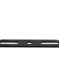 Heavy Duty Metal Steel Repair Bracket Connector Mending Plate with thickened iron construction and countersunk screw holes, front view.