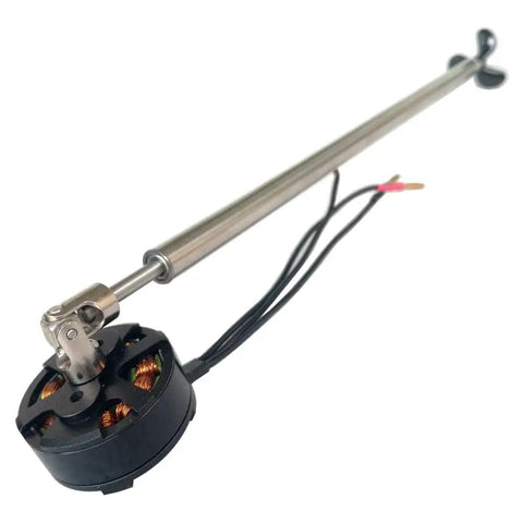 Brushless RC Boat Motor For 2-4S Power Underwater Thruster Kit With 3 Blade Propeller High Torque Propulsion System