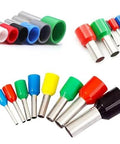 800 Piece Assorted Wire Ferrules And Terminals Kit AWG 22 To 10 Insulated Copper Crimp Connectors for industrial uses