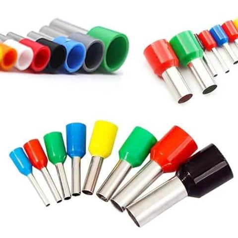 800 Piece Assorted Wire Ferrules And Terminals Kit AWG 22 To 10 Insulated Copper Crimp Connectors for industrial uses