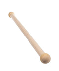 Smooth As Glass Unfinished Wooden Dowel Rods Built Like A Tank Natural Wood Sticks ready to paint, 13 inch long, rounded ends.