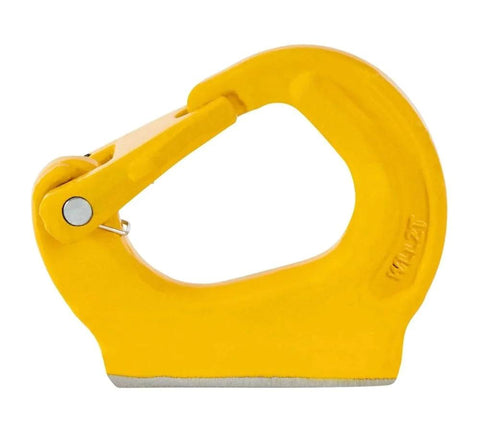 4 Pack Weld On Anchor Hooks 2 Ton G80 For Wrecker Crane Tractor Rigging And Lifting 4400 Lbs Working Load Limit, close-up view.