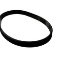 V Belt PJ356 140J 5Ribs Drive Belt For Treadmill Motor Fan Drive System Replacement shown in black rubber material