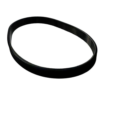 V Belt PJ356 140J 5Ribs Drive Belt For Treadmill Motor Fan Drive System Replacement shown in black rubber material