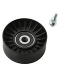 Top Notch Drive Belt Idler Pulley For GP1 250 E2 2006 Snowmobile with bolt, durable black plastic for direct fit.