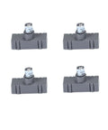 Magnet Set For Magnetic Limit Switch Sliding Gate Opener Four Pack Gray Square Magnets, Gate Opener Accessories