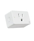 Indoor Smart Plug WiFi Outlet Socket With Voice Control Matter Compatible Works With Alexa And Google Home 3 Pack white plug