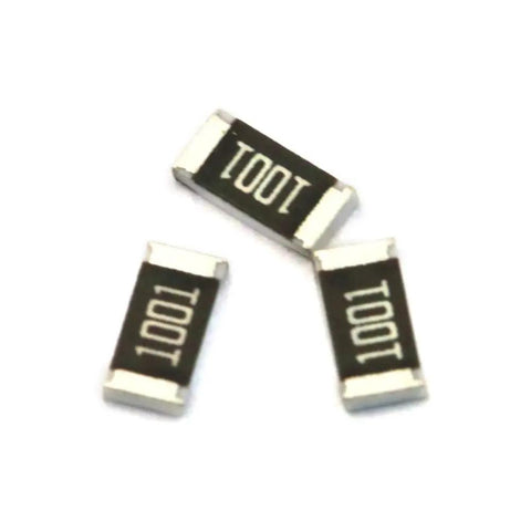 1206 SMD Chip Resistors Kit, 0 Ohm To 10 Megaohm, 5% Tolerance, 100 Pc Pack, Reflow And Wave Soldering Ready, Pro Grade Quality, Auto Placement Compatible For PCBs; 1206 SMD chip resistors