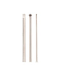 Extended Action Hex Bit Set For Jamming Into Those Snug Rifle Screw Holes Compatible Standard Quarter Inch Driver Includes Six Precise Pieces showing three hex bits with varied lengths and tips.