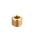 Half Inch NPT Male Brass Pipe Plug With Countersunk Head And Internal Hex Drive For Easy Tightening And Reliable Seals