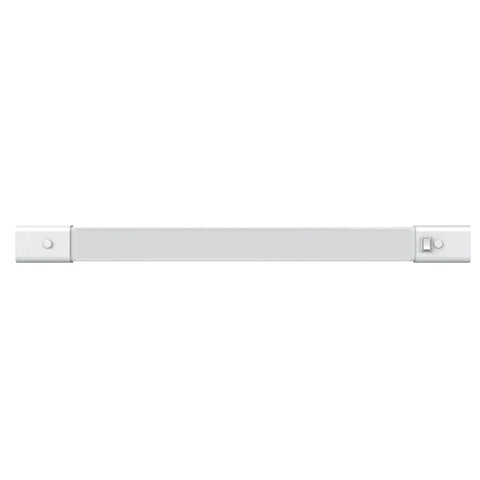 HD Plus LED Under Cabinet Light Fixture, Slim Linkable Kitchen Lighting, Daylight Color, Plug In 18 Inch, front view.
