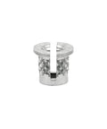 Threaded Inserts For Plastic M2.5 0.45 Reverse Slot Stainless Steel Threads Press In Installation Pack Of 5 Great For 3D Printed Parts And Prototyping