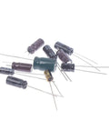 25 Pcs GameGear Capacitor Set For GG Motherboard Replacement, Standard Size Metal Capacitors For Stable Console Repair And Reliable Performance In Industrial Equipment Supplies