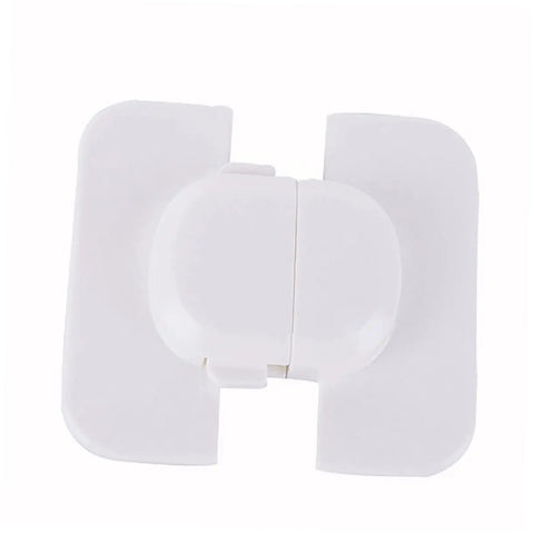 Six Pack Easy Install Kid Safe Locks For Cabinets Drawers And Refrigerators White Durable Latches For Home Use