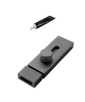 Tough As Nails Rustproof Slide Bolt Latch for Outdoor Garden Gates and Backyard Fences, 120mm barrel lock design with mounting kit.