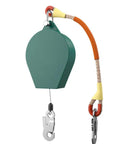 Fall Arrest Self Retracting Lifeline With Alloy Steel Housing And Flame Retardant Rope, Heavy Duty High Rise Safety Lanyard, 300 Kg Max Load