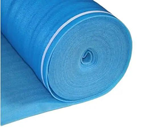 Thick Cushion Foam Underlayment 800 Sq Ft Vapor Barrier With Self Stick Tape For Hardwood Laminate Floors heavy duty blue roll