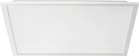4 Pack 2X4 Ft LED Flat Panel Ceiling Light With 9 Configurations, Adjustable Lumens 2500/3200/4000 and Switchable CCT, Satin White Lens