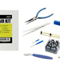 16 Piece Watch Repair Toolkit With Pin Remover Pliers Screwdrivers Case Opener Tweezers Hammer Pin Punches Belt Block And More