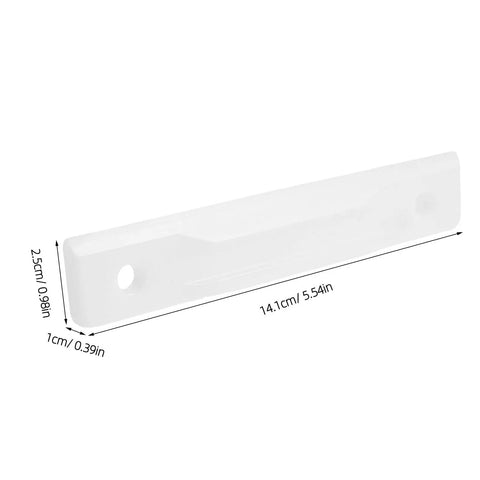 Slush Machine Scraper Blade Replacement Part For Commercial Ice Machines Pro Grade Heavy Duty Iron Blade Beige Color Easy Quick Install For Milk Tea Shops And Beverage Chains, 14.1cm