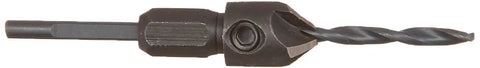 Pro Grade Wood Drill Bit With Countersink Insert For Size 8 Holes 0.171875 Inch Countersink Precision side view