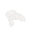 Single white mouthpiece from 8 Pack White Scuba Mouthpiece Set For Regulators And Snorkels, durable silicone, wide compatibility