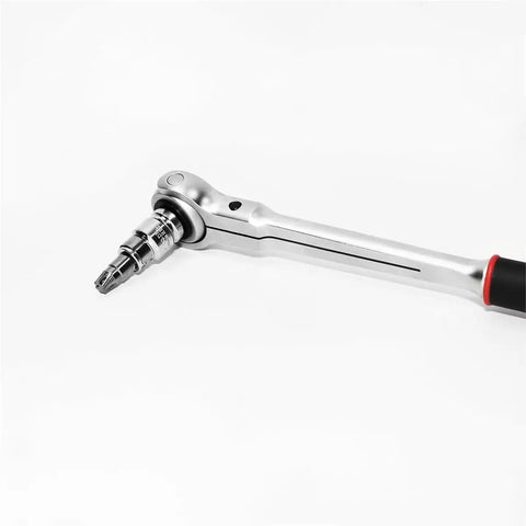Pro Grade Damaged Torx Screw Extractor Set 11 Piece With One Quarter Inch Shank And 50mm Extractors T10 To T40 close-up