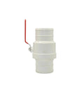 Heavy Duty Water Hose Connector Tee Splitter With Ball Valve For Irrigation 50 63 75 100mm Quick Connect Straight Fittings