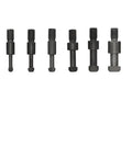 Heavy Duty Universal Bearing Puller Tool Designed For Smooth Inside Outside Extraction Featuring Rock Solid Three Jaw Grip Forged Steel Construction Mechanics Swear By This Nifty Shop Essential 10 To 200 Mm Range showing six adjustable puller bolts.