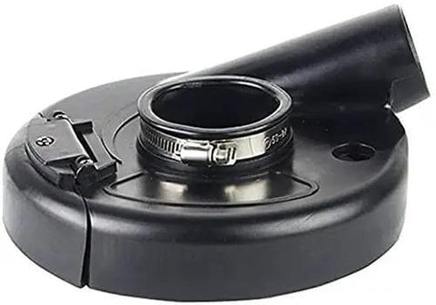 Grinder Vacuum Shroud Cover for 7 Inch Angle Grinders Universal Dust Shield for Hand Grinders and Polishers, front view