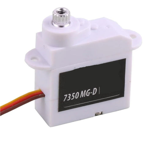 Ultra Lightweight 5.5g Digital Servo Packed With Rugged Metal Gears, compact design for RC planes and gliders.