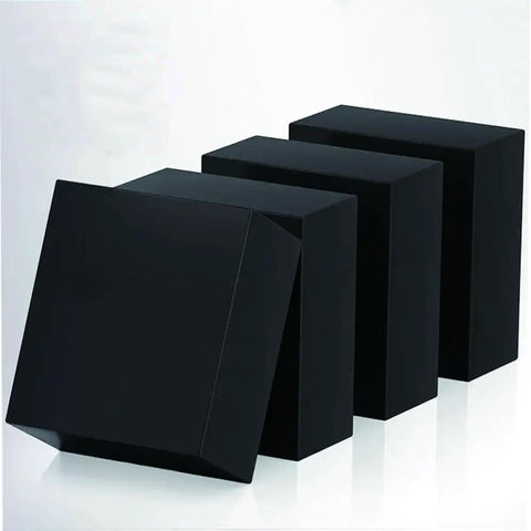 Heavy Duty HDPE Plastic Sheets One Inch Thick Three By Twelve Inches Black Two Pack For Machining Home Improvement And Diy Projects