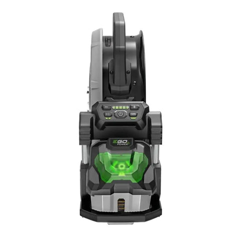 Front view of Go To Outdoor Mist Cooling Fan With 18 Inch Blade, 5 Speed Settings, Delivers Up To 5,000 CFM, Two Misting Modes