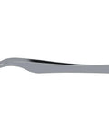 Curved stainless steel tweezers from Stainless Steel Watch And Eyewear Repair Kit With Tweezers And Screw Set, All In One Handy Universal Multi Purpose Diy Tool For Eyeglasses, Sunglasses, Watches, Laptops And Electronics.