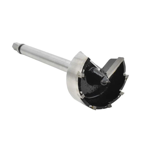 Two And One Eighth Inch Carbide Tipped Multi Spur Bit Built Tough Pro Grade Heavy Duty Drill Bit With Half Inch Shank And Three Eighth Inch Hex End