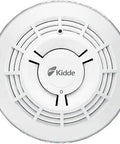Top Shelf Smart Optical Smoke Detector Crafted With Photoelectric Tech To Slap Down False Alarms And Let You Dial In Sensitivity Levels For Serious Peace Of Mind, white ceiling mount.